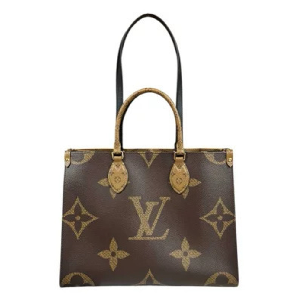 Louis Vuitton On The Go Monogram Giant Tote Bag Reverse Brown
